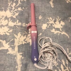 Beach waver ombré curling iron.
